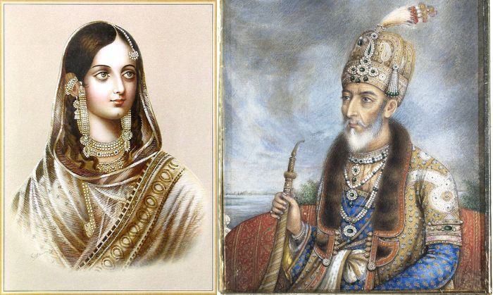 zeenat mahal and bahadur shah zafar