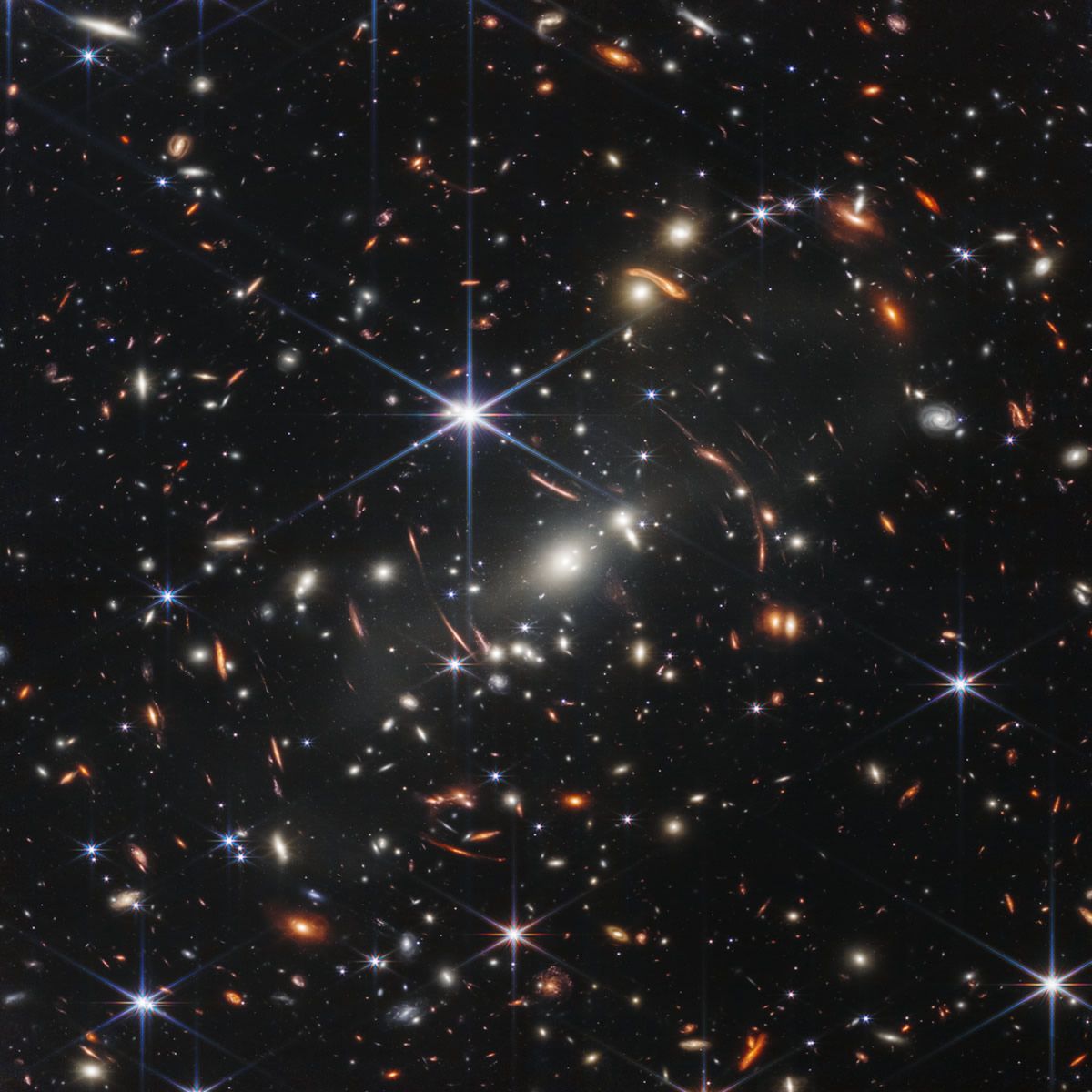 image of galaxy cluster SMACS 0723