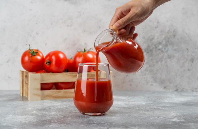Tomato Juice rich in Vitamin C is a great Immunity Booster