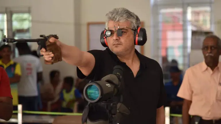 ajith kumar, shooting