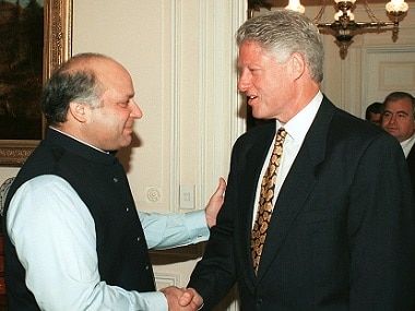 Bill Clinton and Pakistan PM Nawaz Sharif