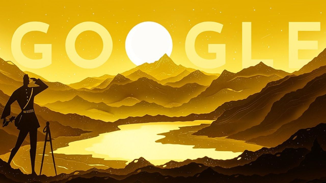 Nain Singh Google Doodle