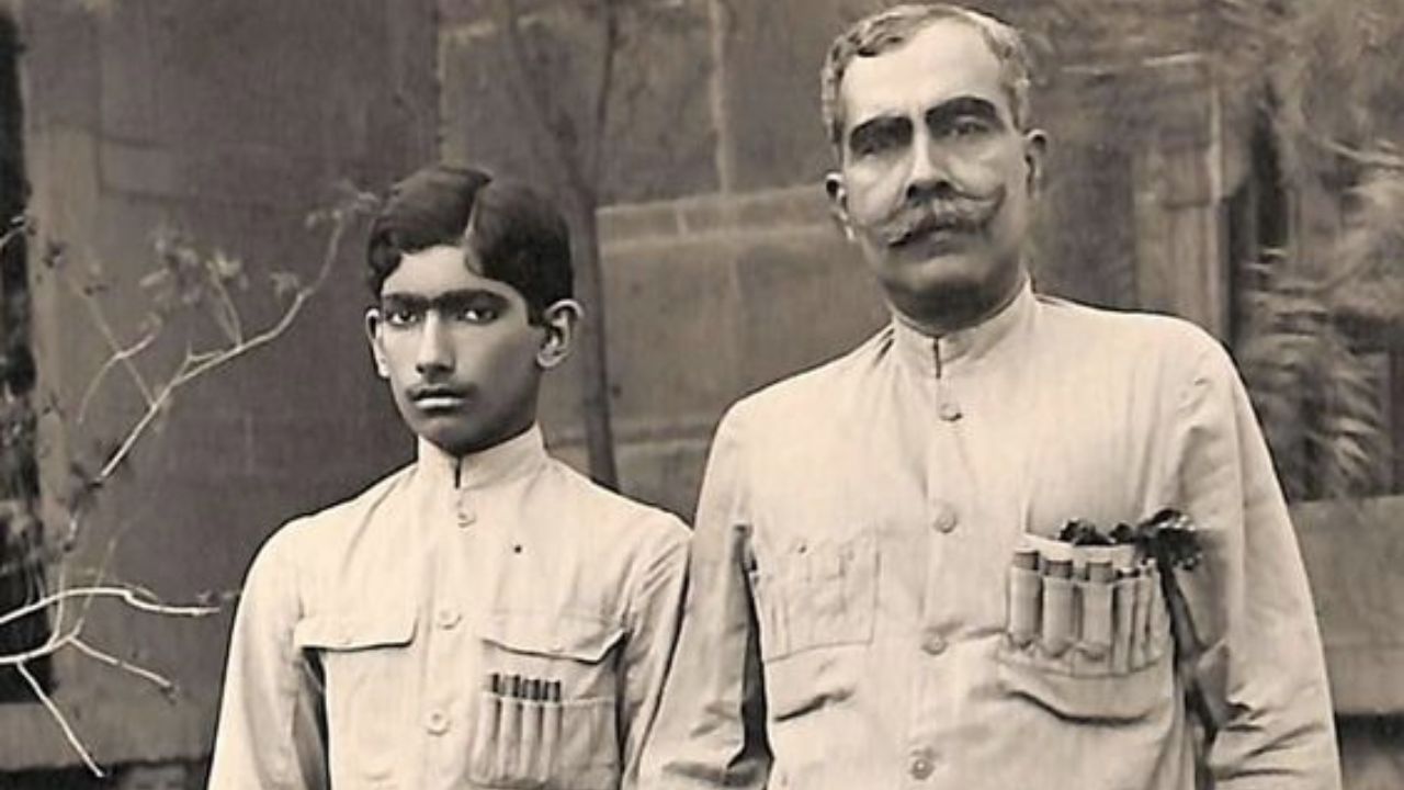 Maharaja Ganga Singh with Son