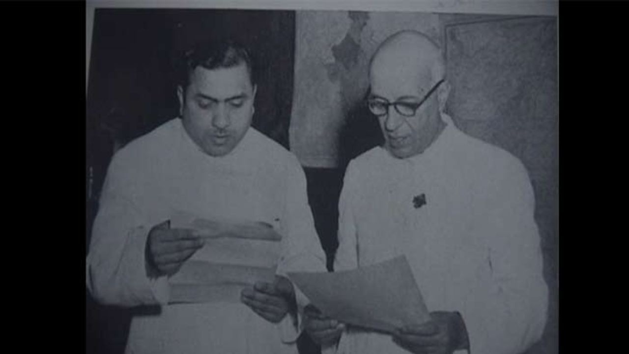LN Mishra & Nehru
