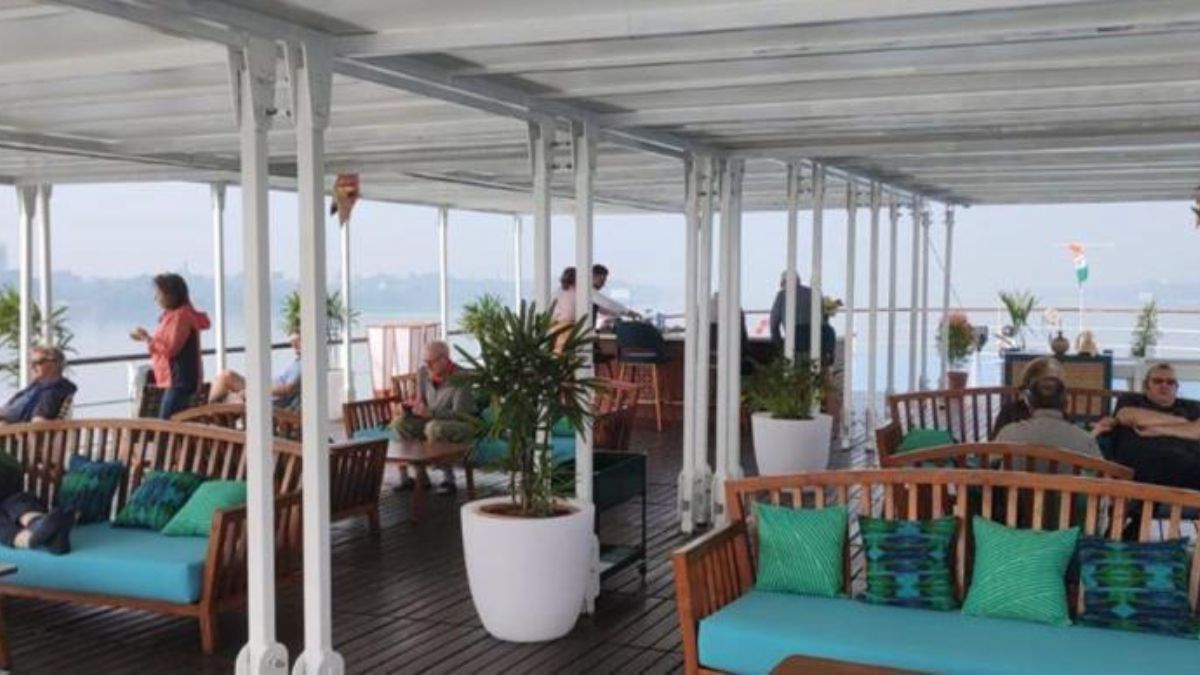 river cruise MV Ganga Vilas from Varanasi