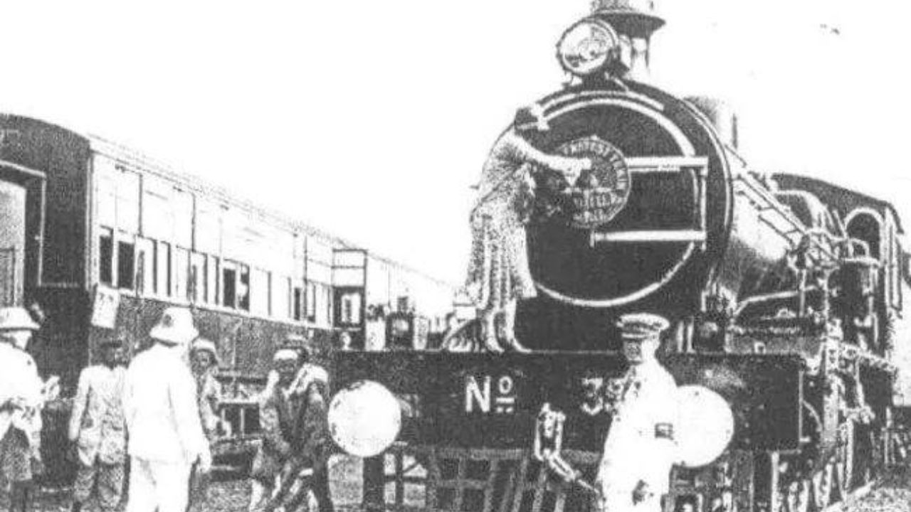 First Passenger Train India