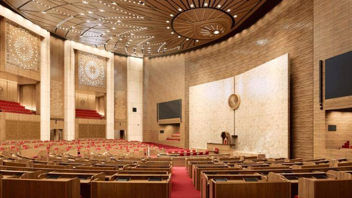 new Lok Sabha chamber will look