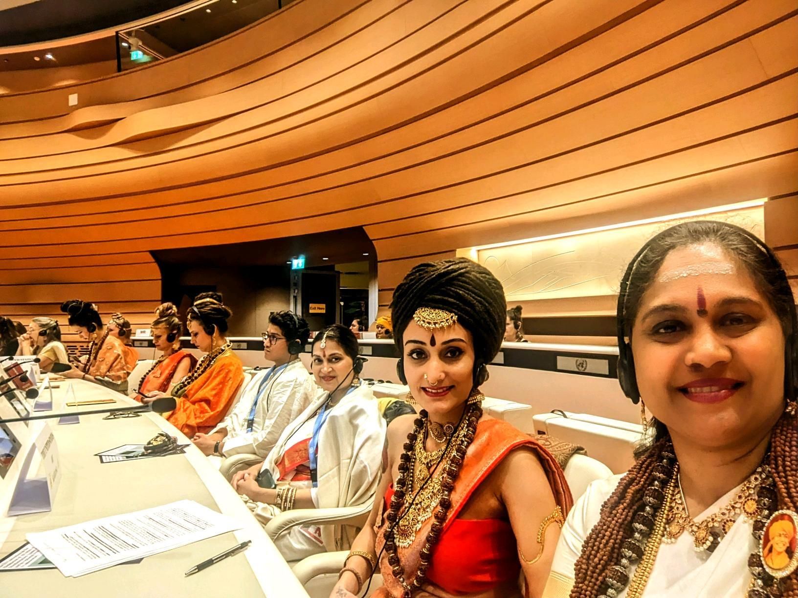 KAILASA delegation at UN