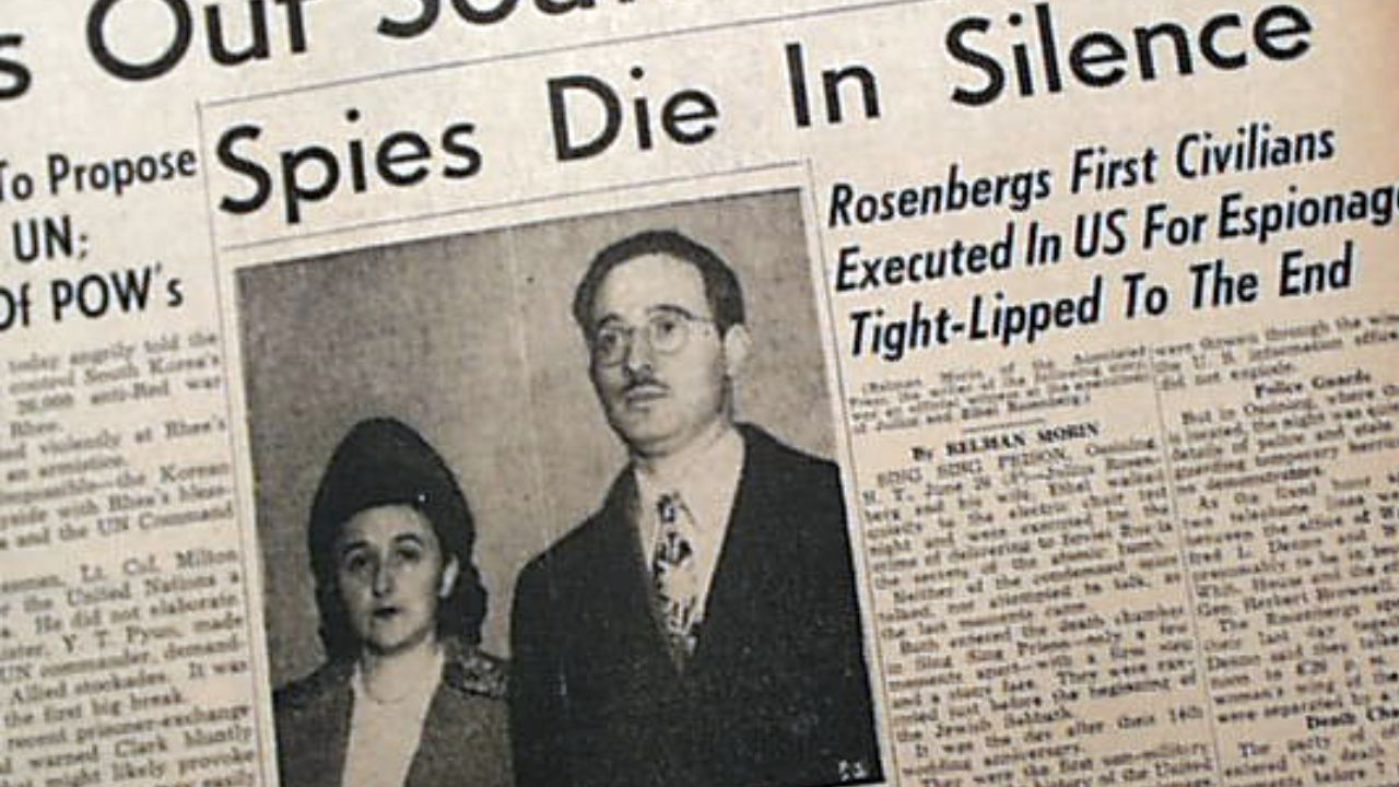 Julius and Ethel Rosenberg arrest