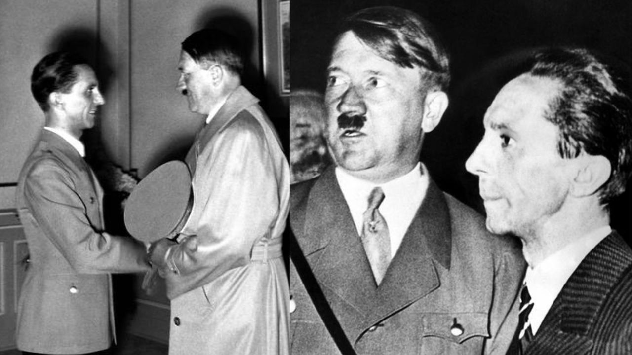 Goebbels and Hitler