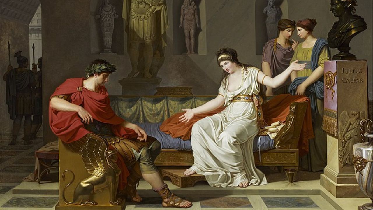 Cleopatra and Octavian