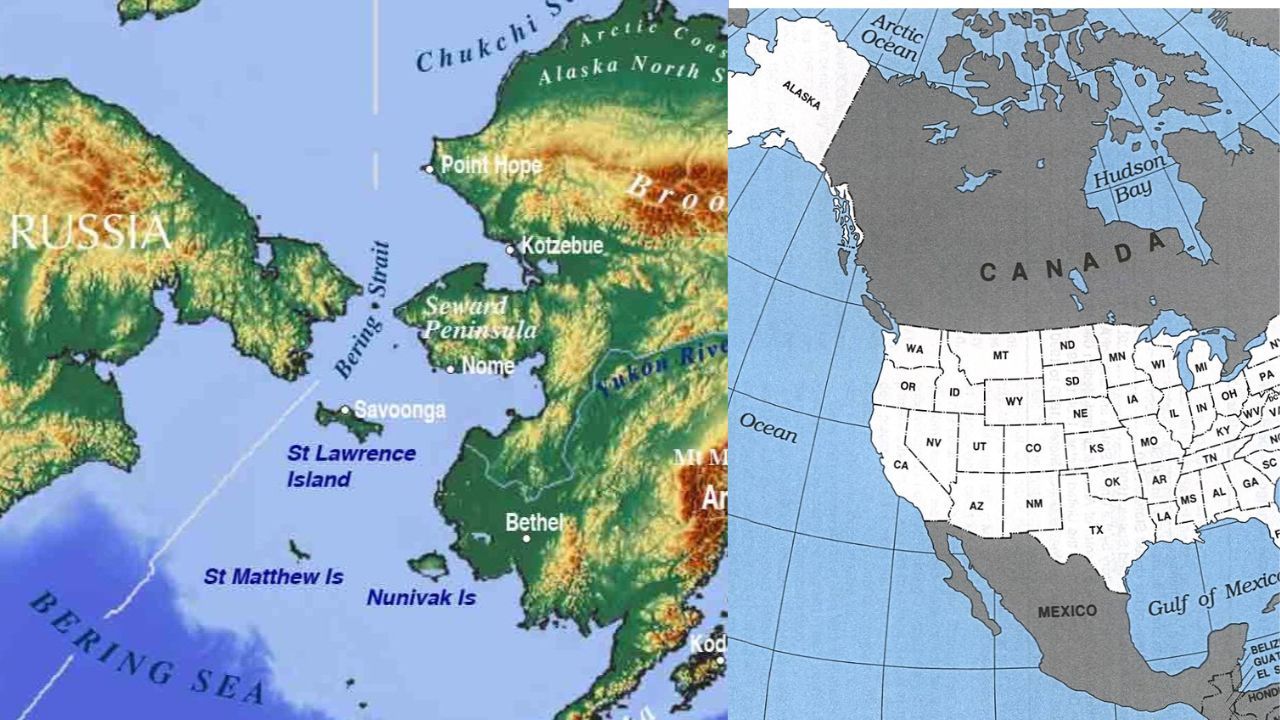 map alaska