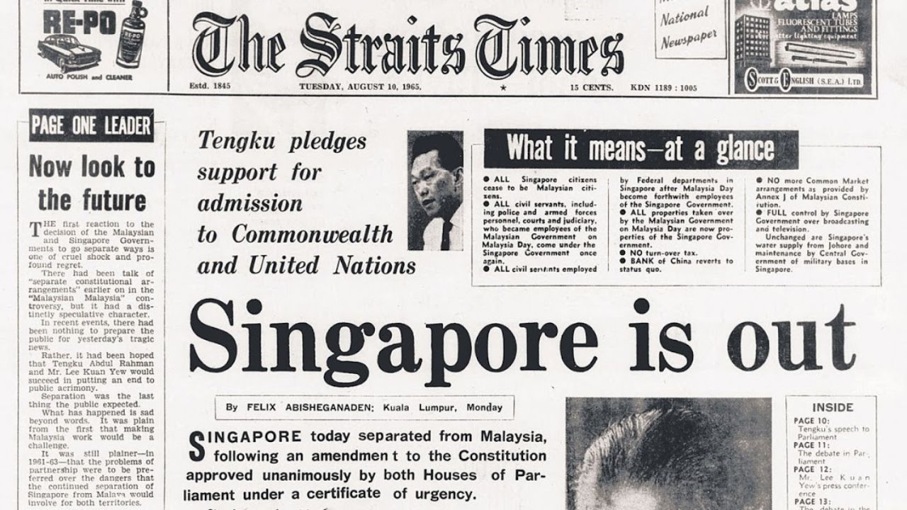 singapore seperated