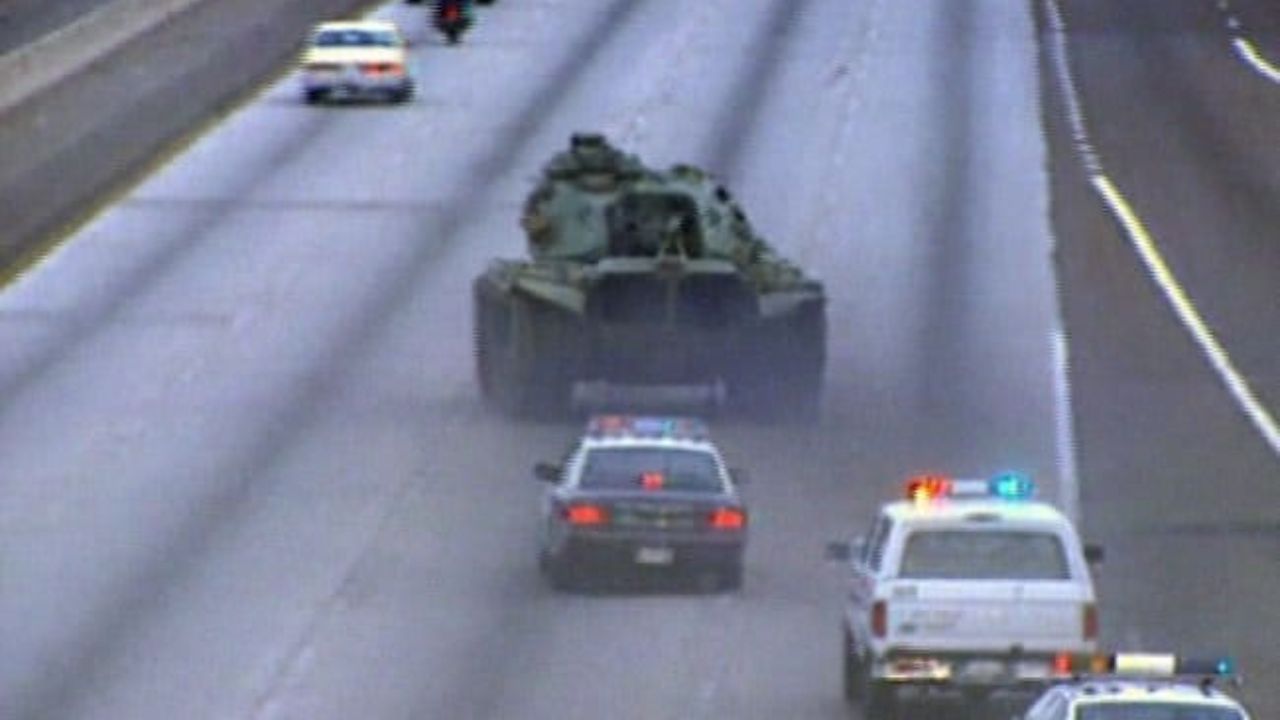 Shawn Nelson with M60A3