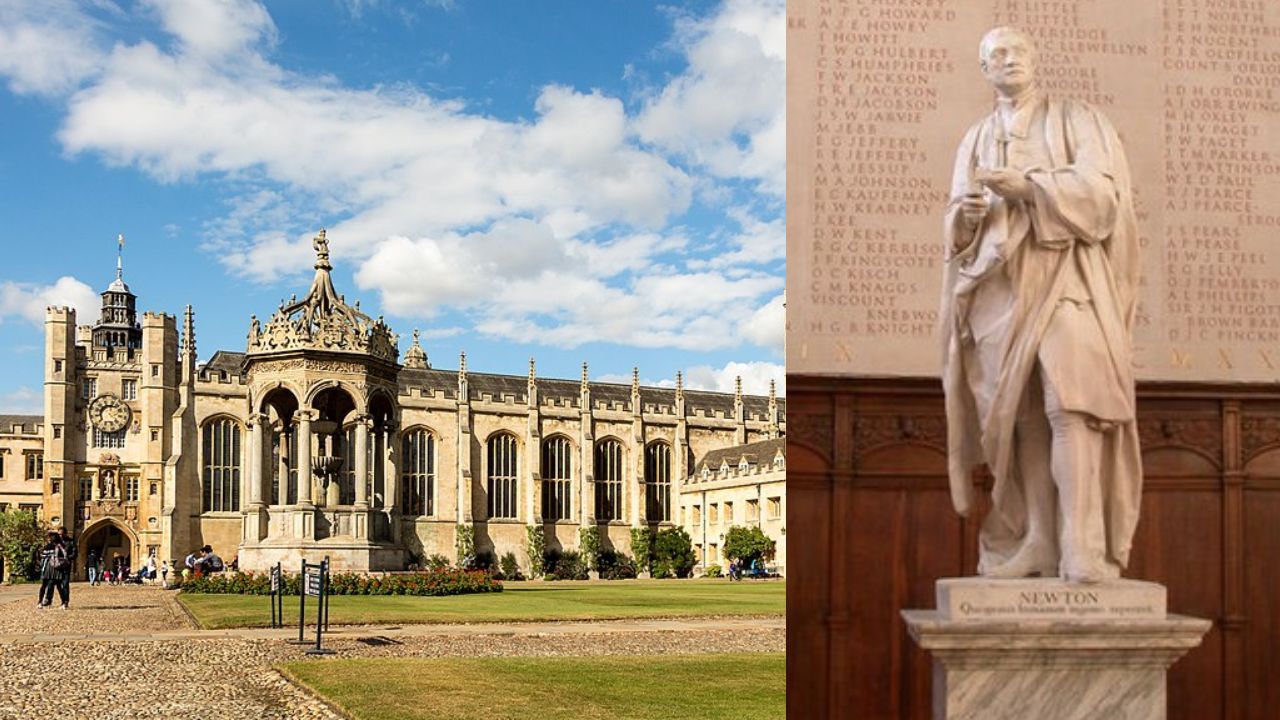 Statue of Isaac Newton, Trinity College