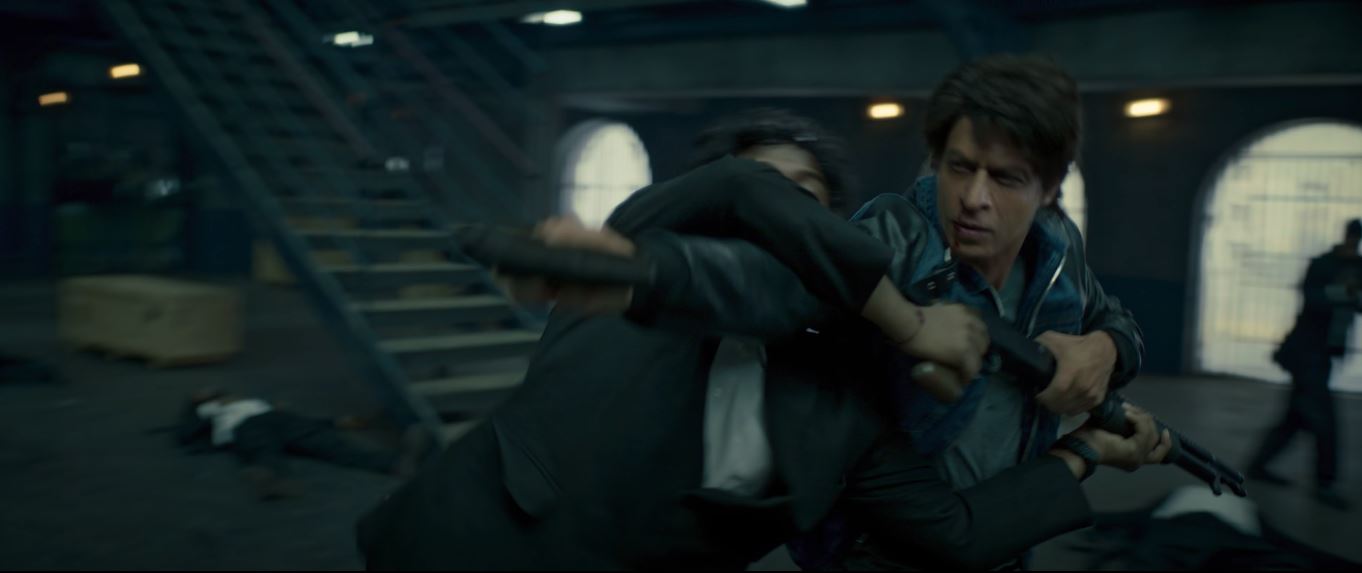 jawan climax scene
