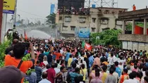 BJP march kolkata