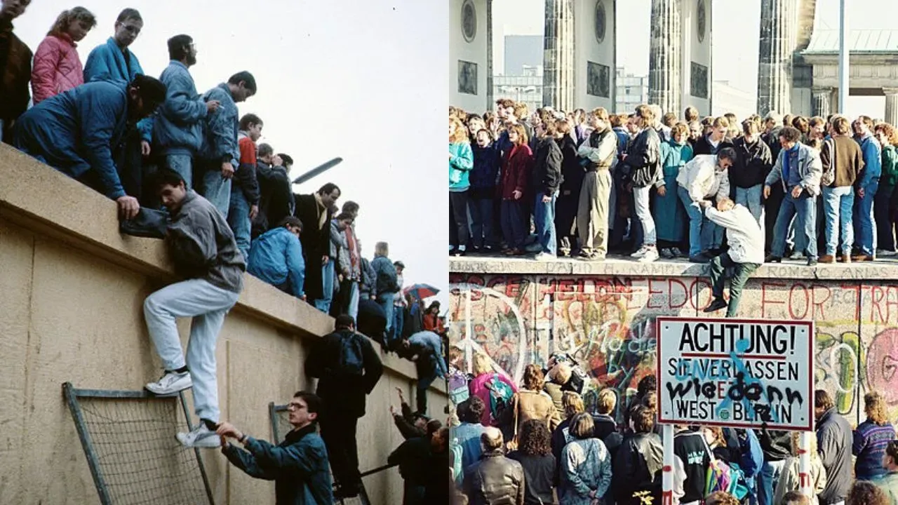 Berlin Wall fall