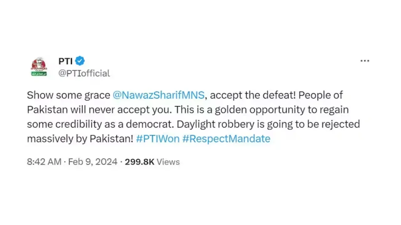 pakistan election result