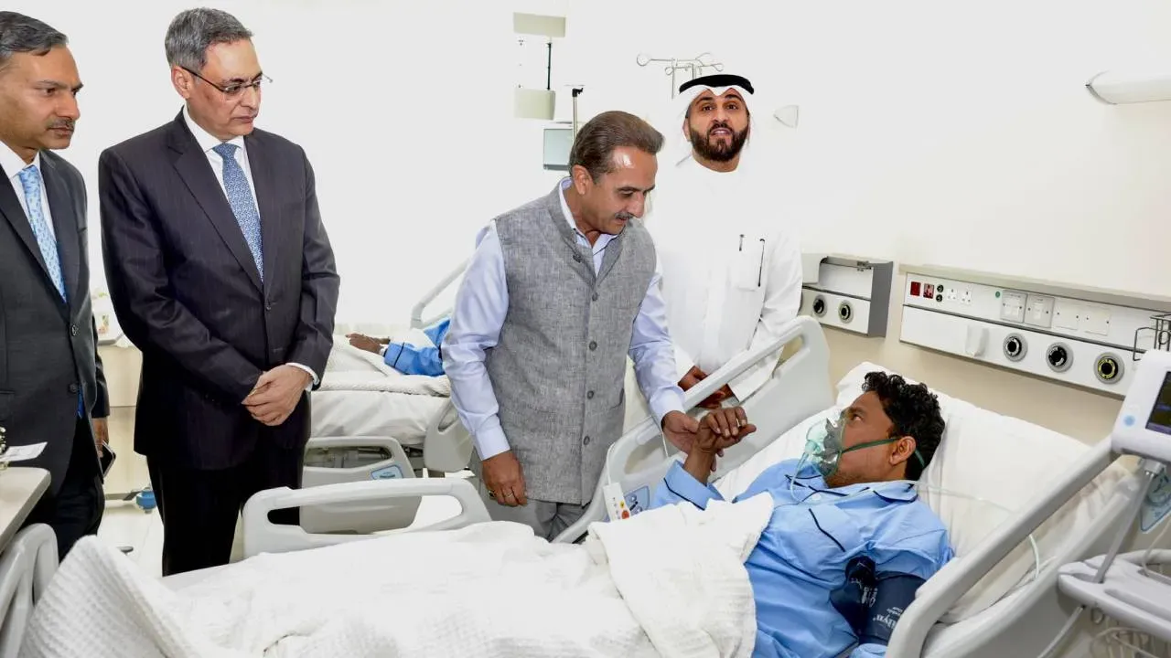 Kirti Vardhan Singh in Kuwait