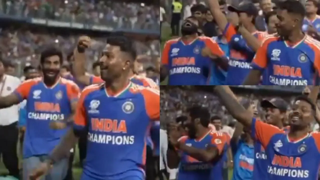 Bumrah Laughing at Pandya T Shirt