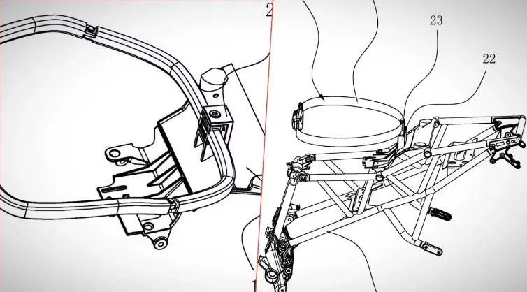 FMOTO Seat Belt Patent