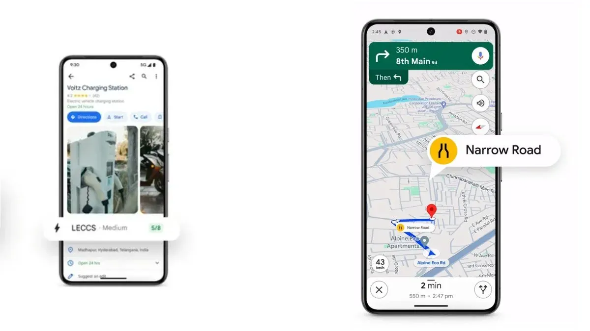 Google introduced new features for Maps to make your navigation easy on Indian roads