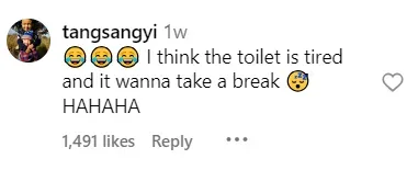 toilet needs break