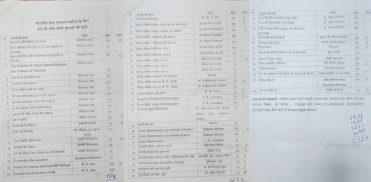 RSS Linked Books