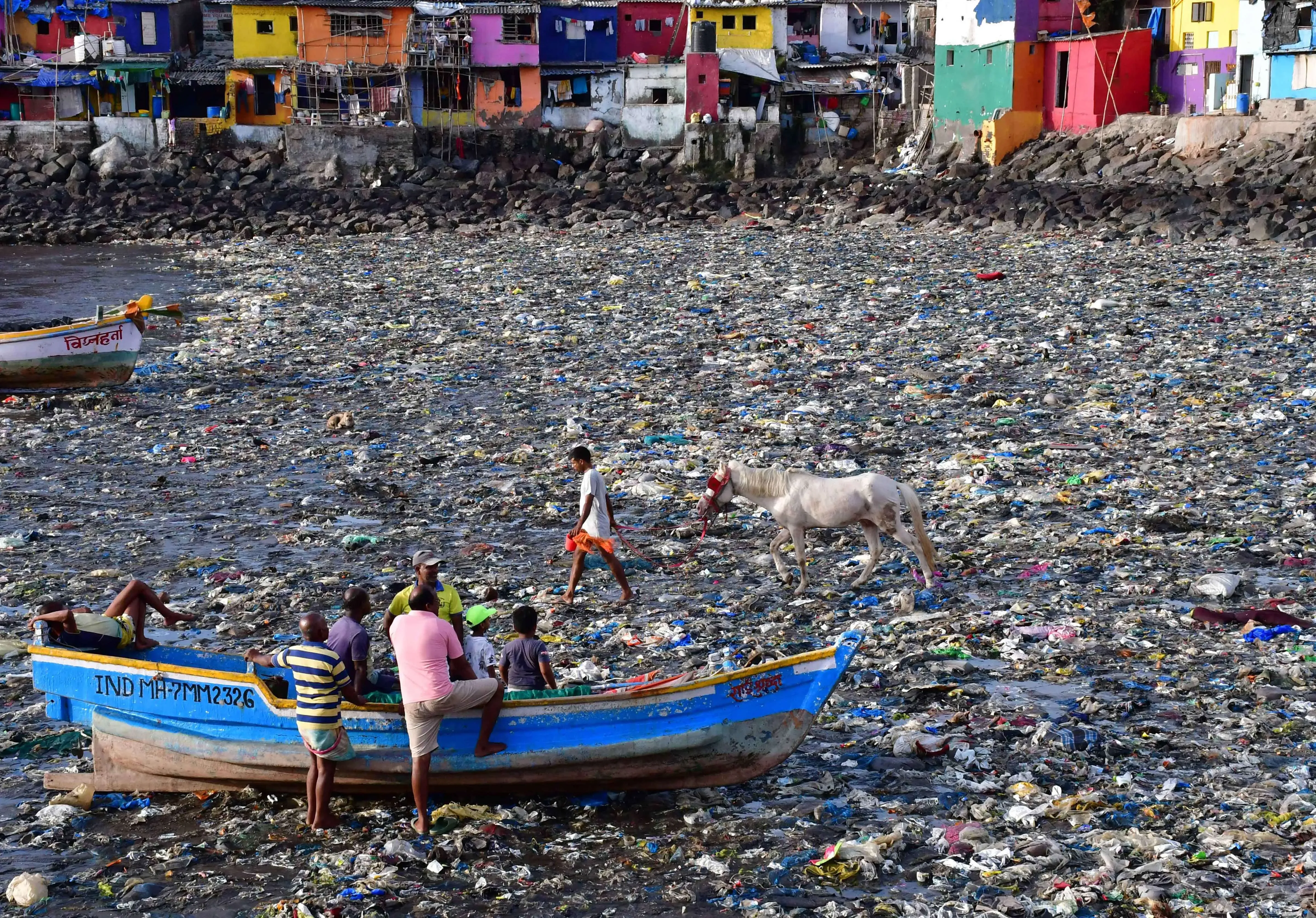 plastic in rivers