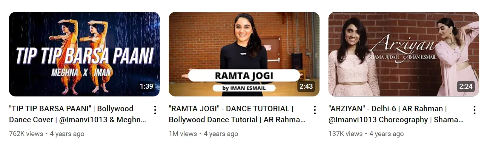 Iman you tube
