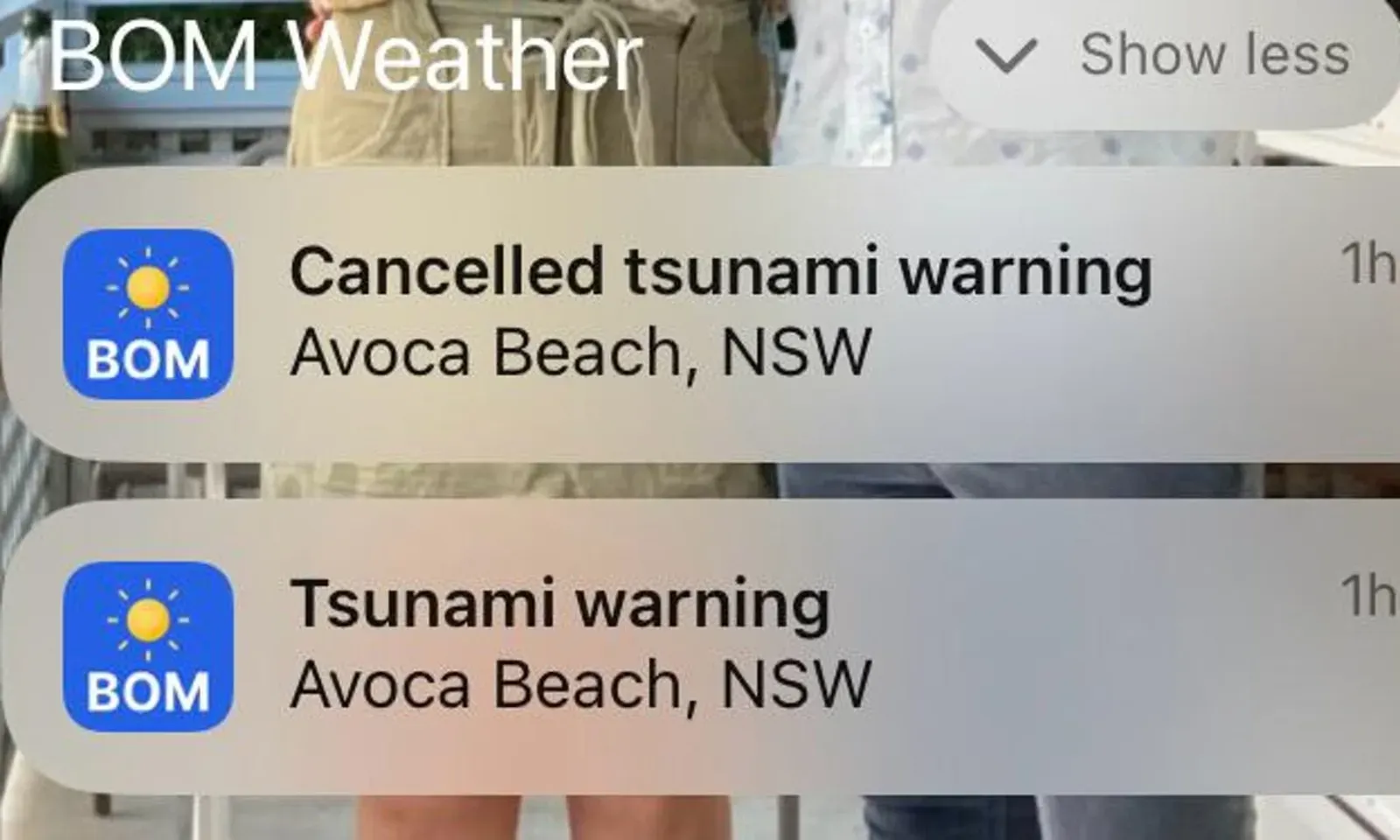 Australia Tsunami Warning