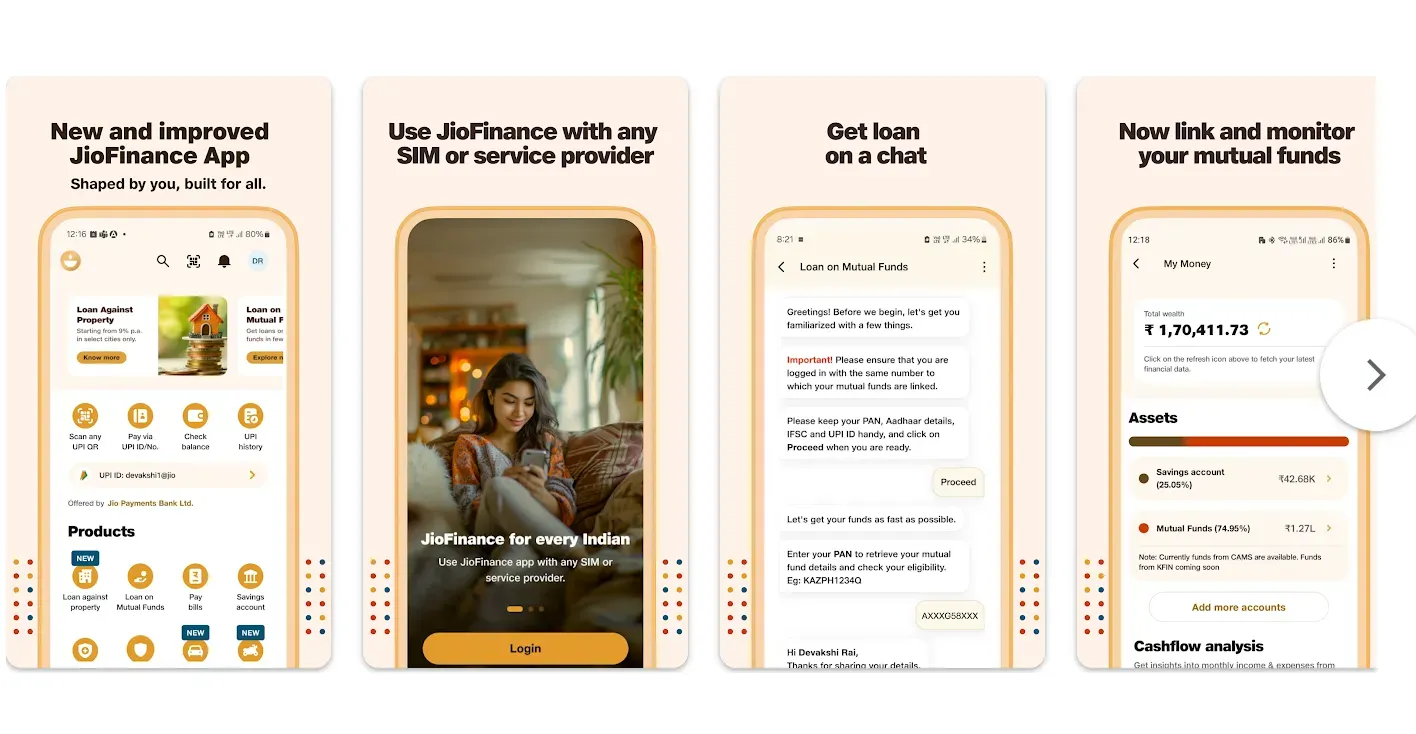 JioFinance app launched with UPI payments, home loan and financial products