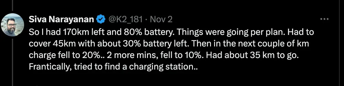 electric car false range and Charging is becoming a top concern for drivers