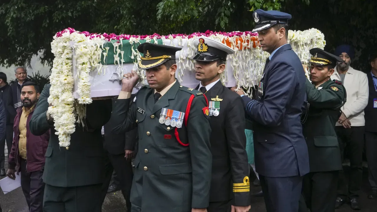 Manmohan Singh Funeral