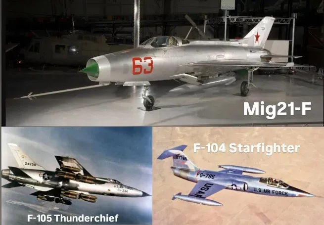 second generation fighter jets