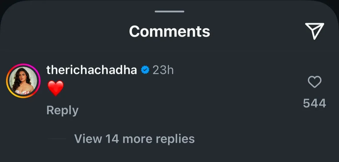 Richa Chadha on Umar Khalid