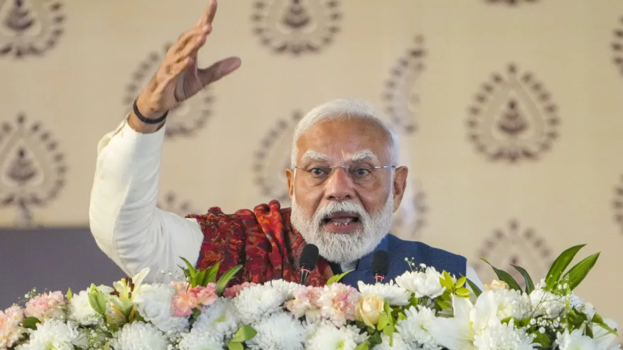 Narendra Modi in Delhi