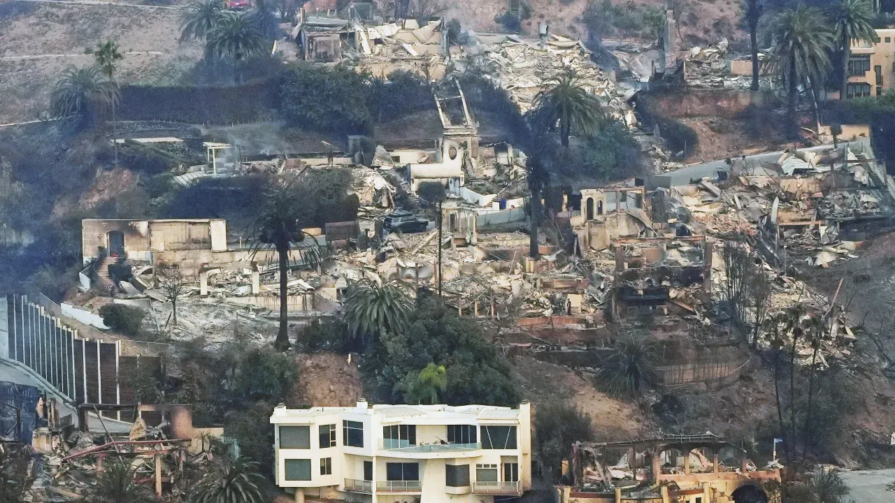 Los Angeles Fire devastation