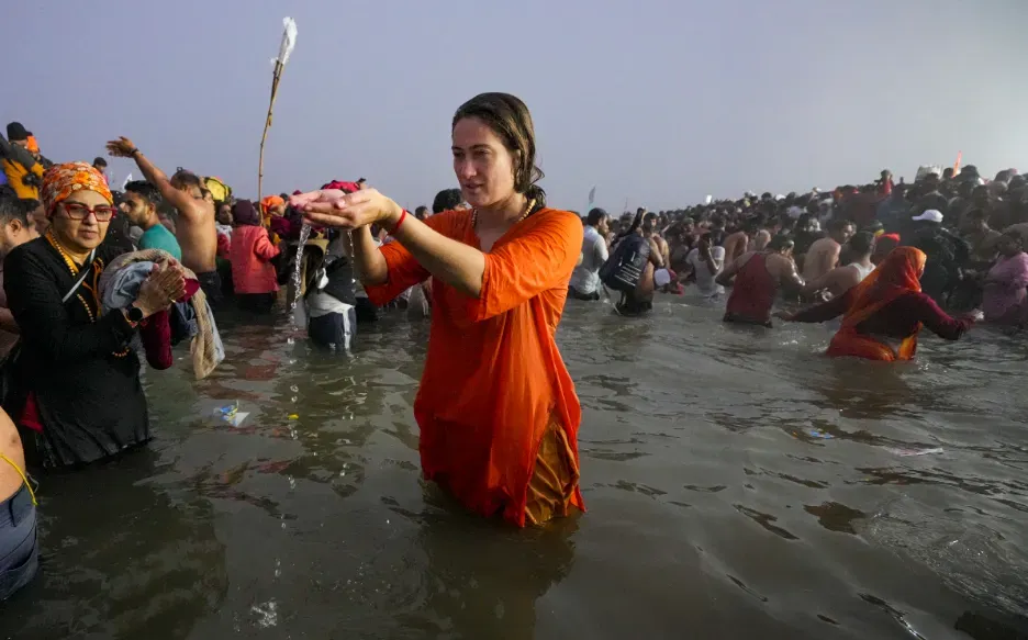mahakumbh bath
