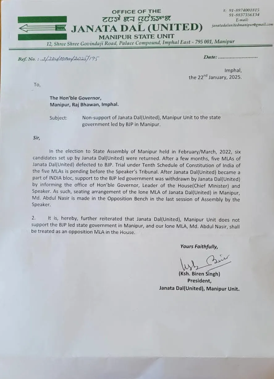 jdu manipur