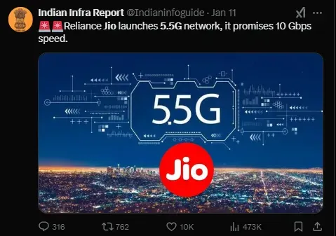 Jio 5.5G
