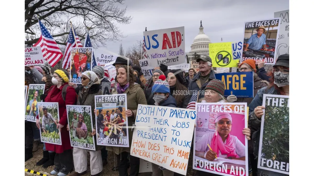 usaid protest