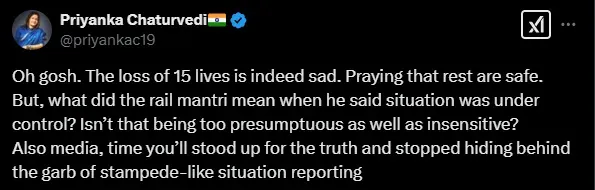 priyanka chaturvedi