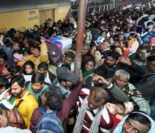 railway station stampede