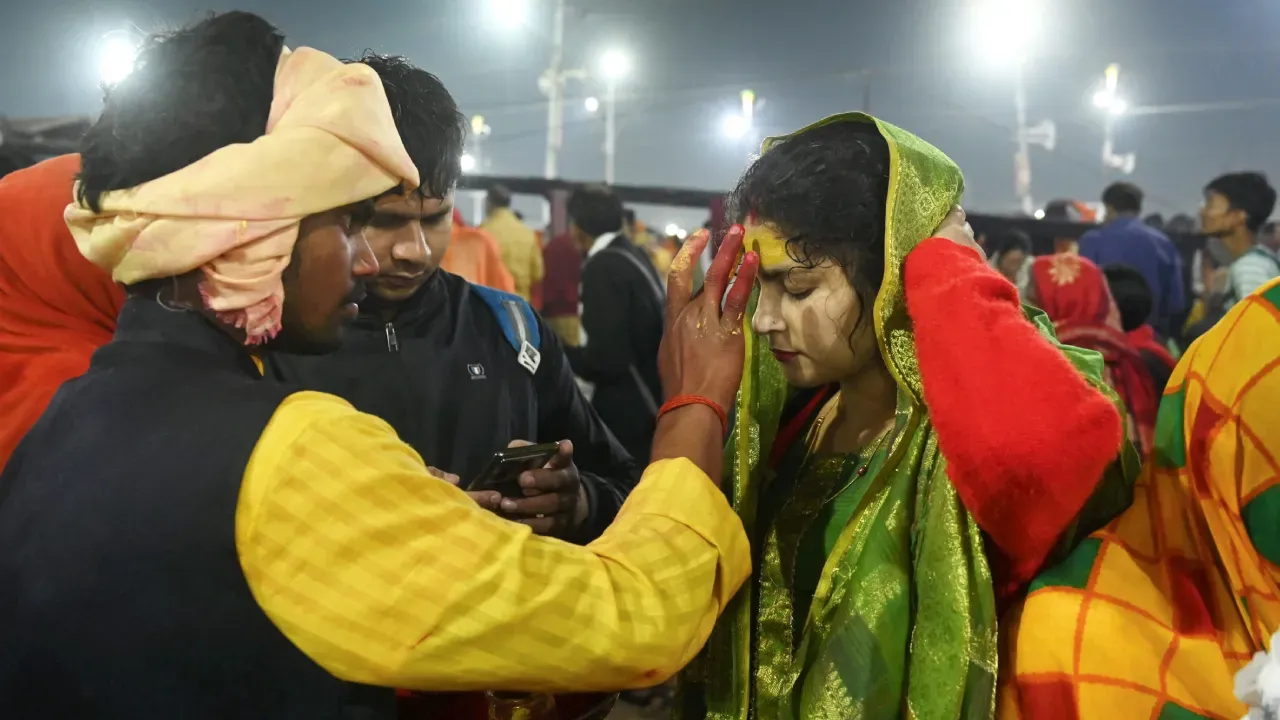 Kumbh Holy Dip