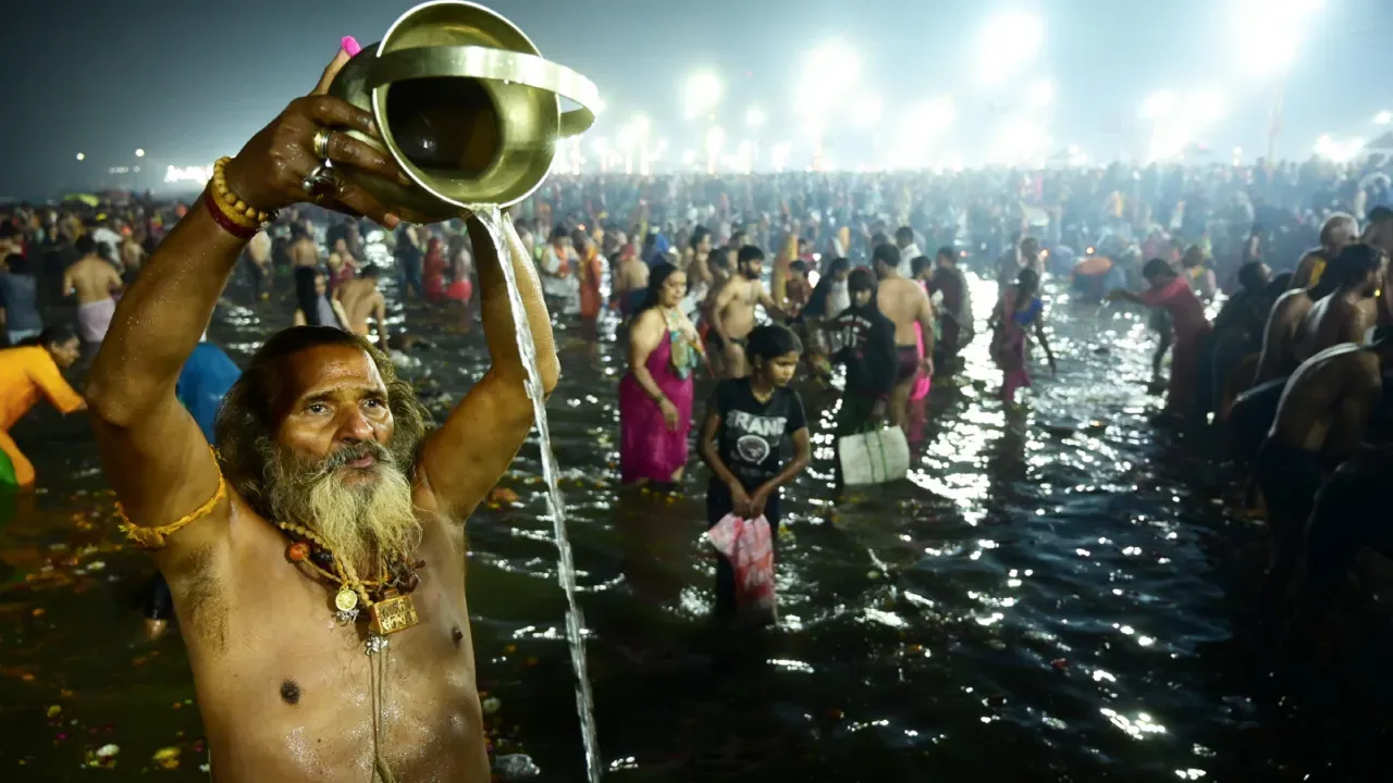 Rituals at Kumbh