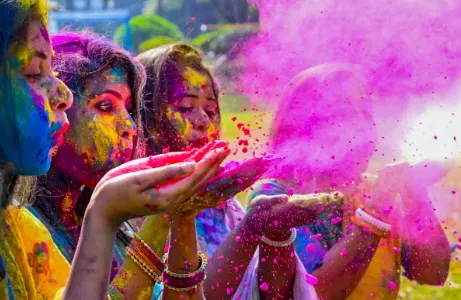 holi celebrations