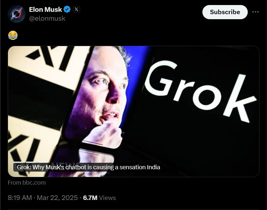 Elon Musk on Grok