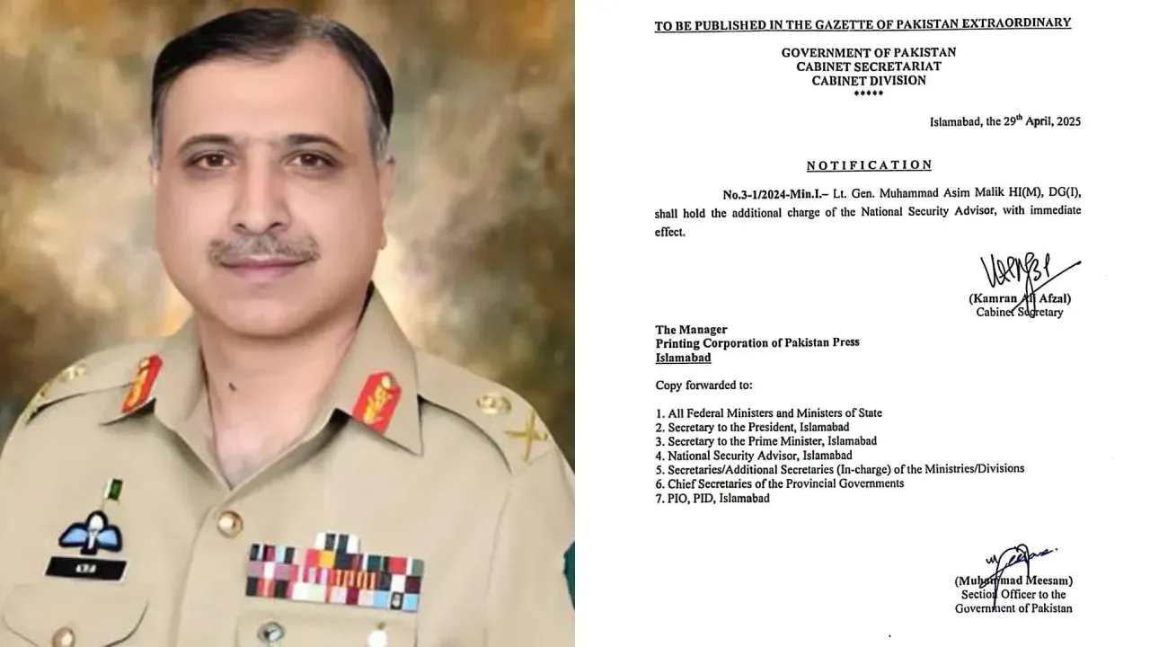 New Pak NSA